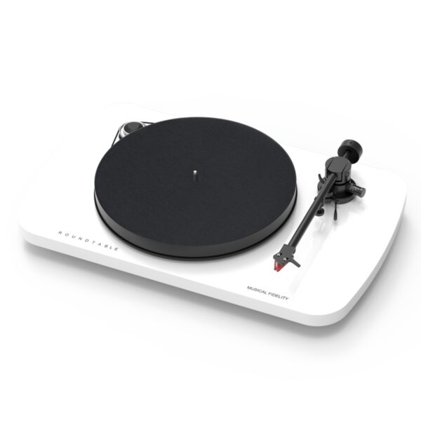 Musical Fidelity Roundtable S - Gramofon z wkładką 2M RED - White