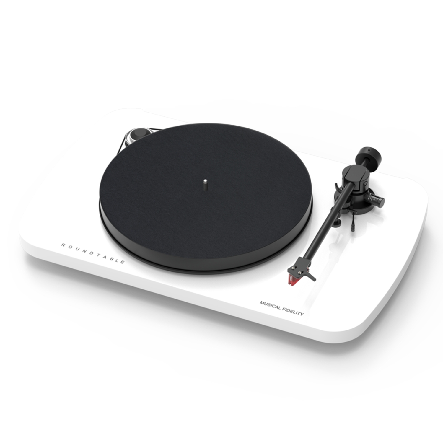 Musical Fidelity Roundtable S - Gramofon z wkładką 2M RED - White