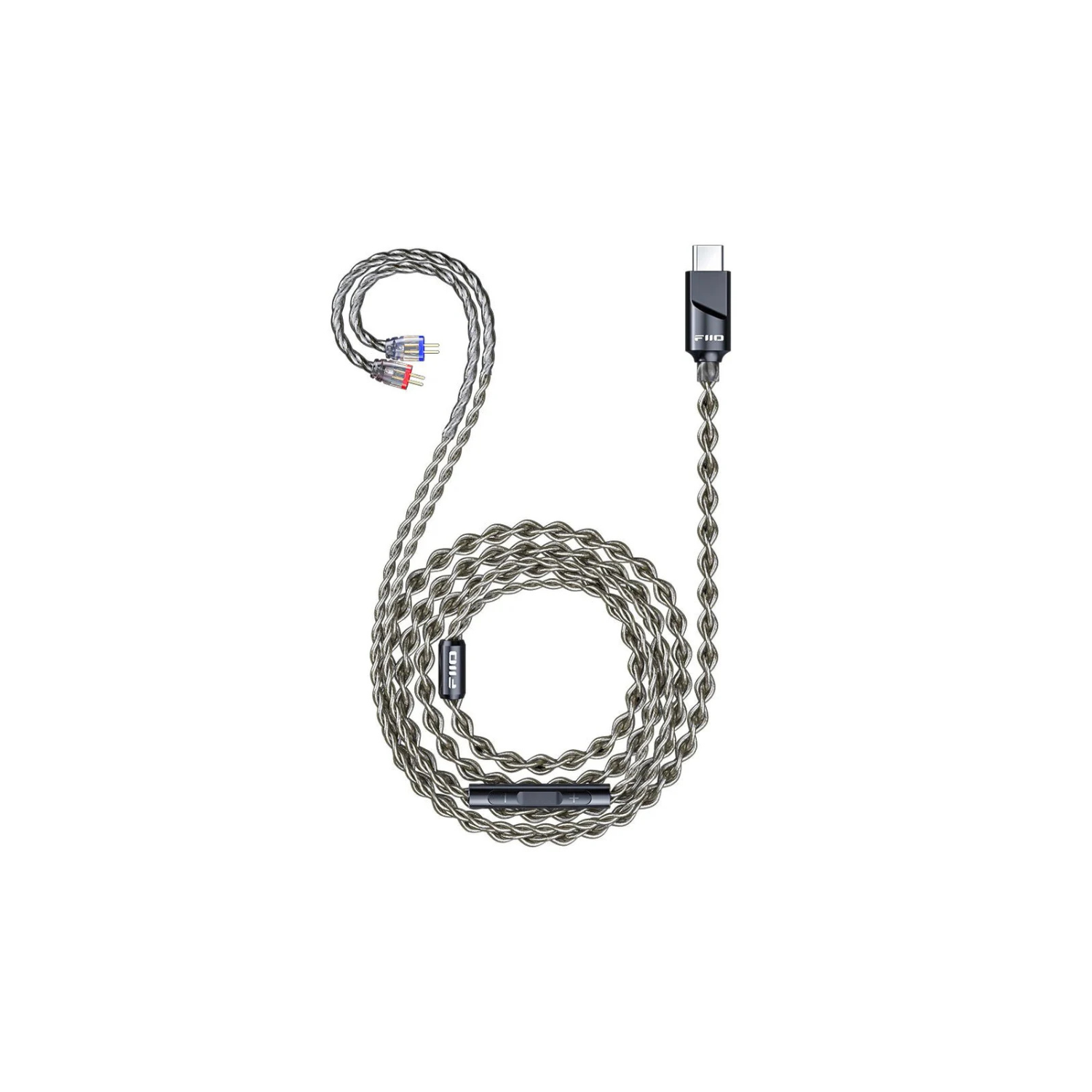 FiiO LS-TC2 Kabel słuchawkowy HiFi z wbudowanym DSP - 2-pin 0.78mm