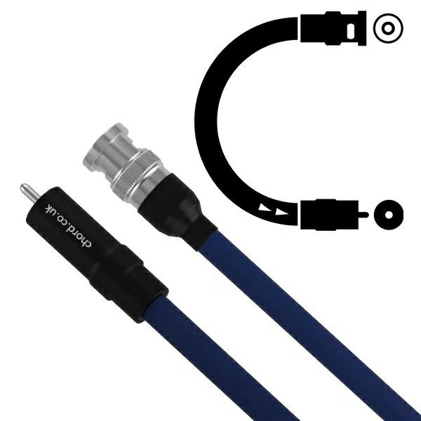 Chord CLEARWAY - Kabel cyfrowy coaxial BNC-RCA - 1,0M