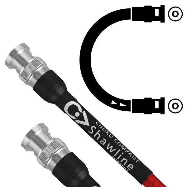 Chord SHAWLINE - Kabel cyfrowy coaxial BNC-BNC - 0,5M