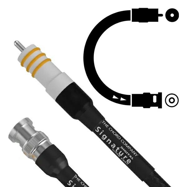 Chord SIGNATURE Super ARAY - Kabel cyfrowy coaxial RCA-BNC - 1,0M