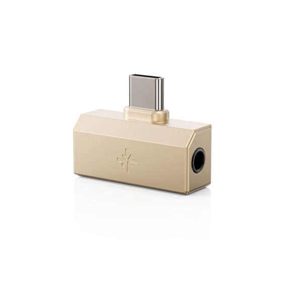 FiiO Tiny B Gold - wzmacniacz słuchawkowy z DAC (4.4mm + 3.5mm port)