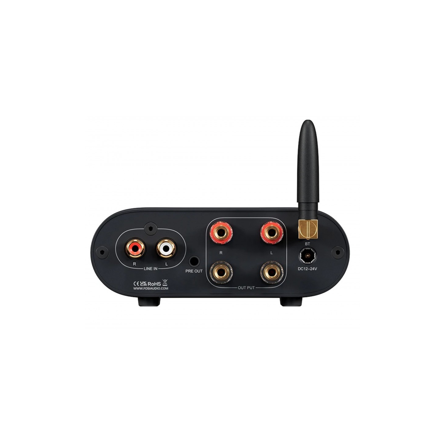 Fosi Audio MC101 - wzmacniacz stereo z odbiornikiem Bluetooth - obrazek 2