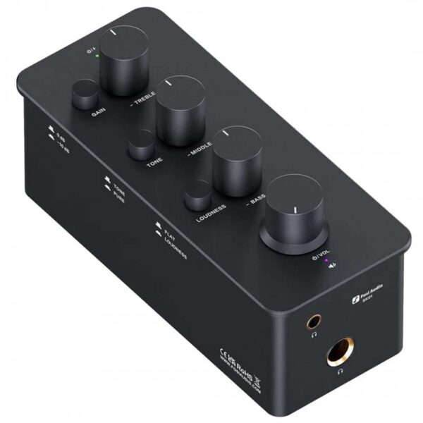 Fosi Audio SK01 - Wzmacniacz słuchawkowy z korektorem
