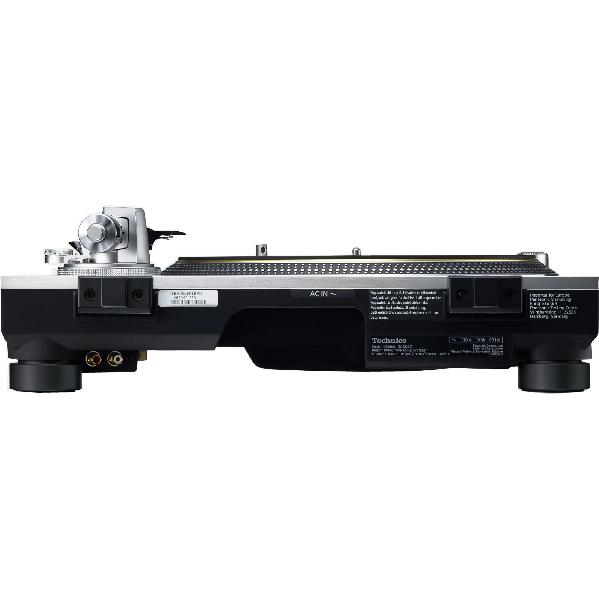 Technics SL-1200GEG-S - Gramofon manualny - Silver - obrazek 3