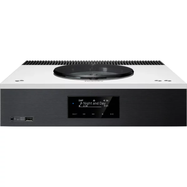 Technics SA-C600EG-W - Odtwarzacz sieciowy CD ze wzmacniaczem głośnikowym – White