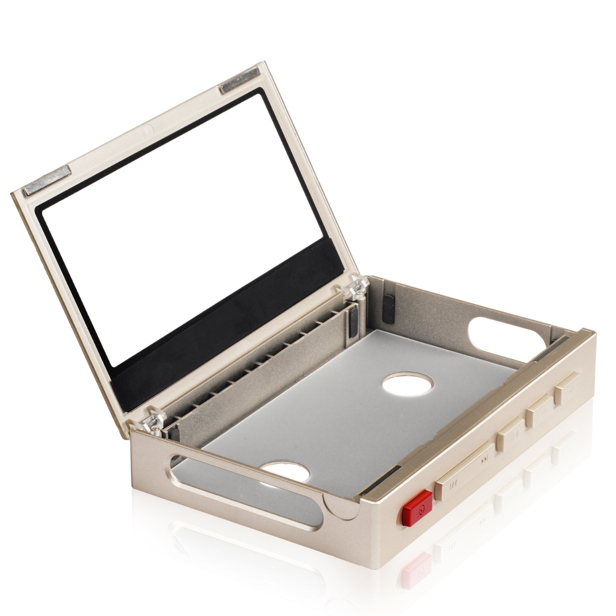 FIIO SK-M21C - Pokrowiec dla odtwarzacza FiiO M21 w stylu kasety - Titanium gold - obrazek 3